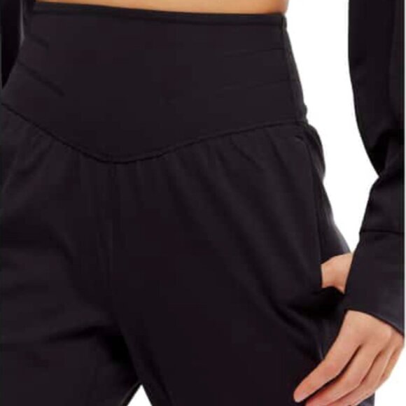 Free People Never Better Structured Sweatpants in Black size XS NWT - Picture 3 of 8